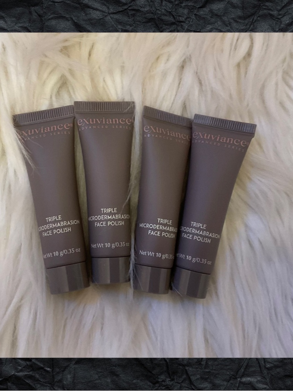 Exuviance Triple Microdermabrasion Face Polish  - New x4 Mini